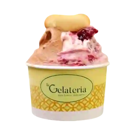 Vaso de Gelato 2 Sabores