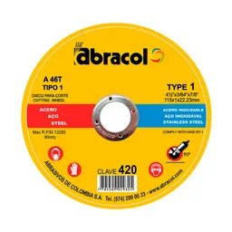 Dewalt Disco Corte Pulidora Tipo 420 4.5'