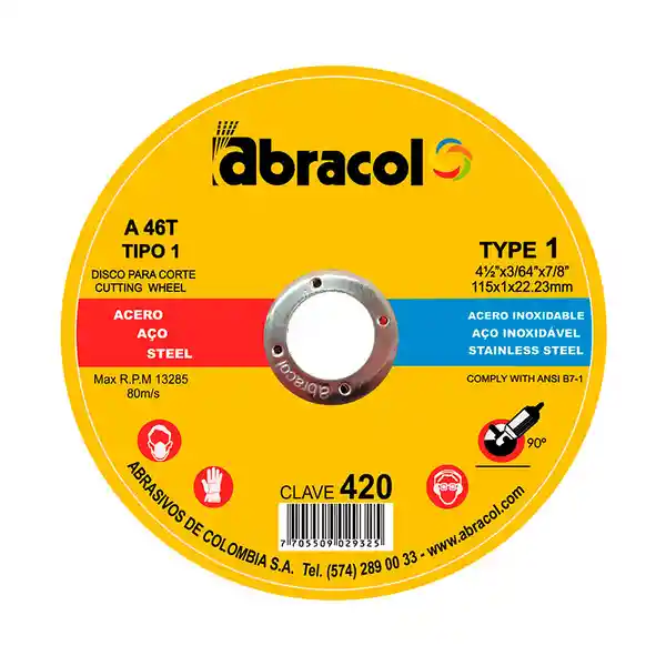 Dewalt Disco Corte Pulidora Tipo 420 4.5