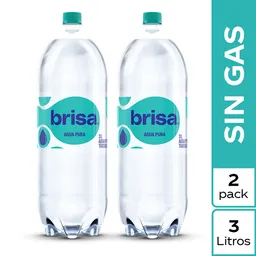 2 x Brisa Agua Sin Gas 3 L