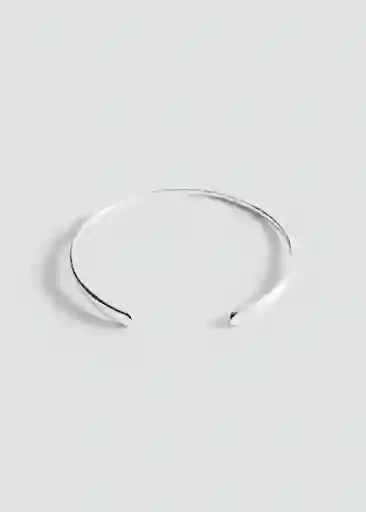 Collar Tamara Plata Talla 99 Mujer Mango