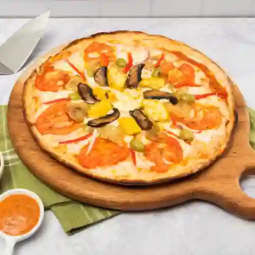 Pizza Vegetariana Berenjenata