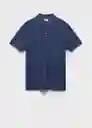 Camiseta Polo Rea Porcelana Talla M Hombre Mango