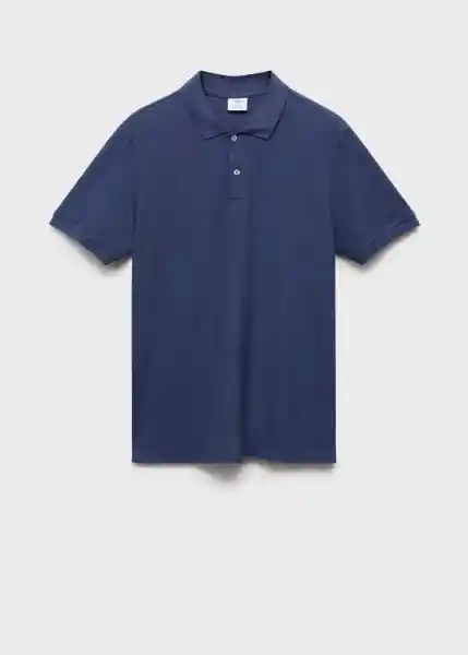 Camiseta Polo Rea Porcelana Talla M Hombre Mango