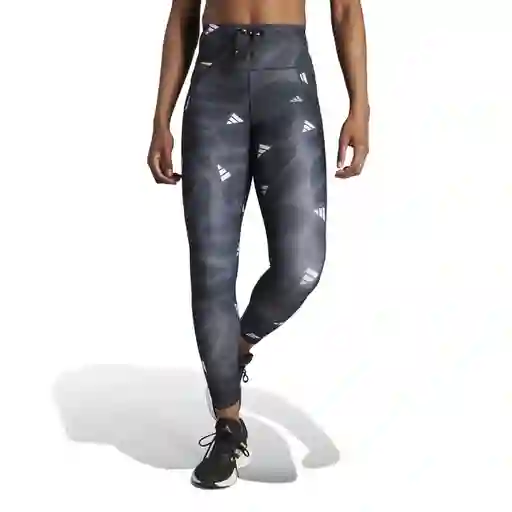 Adidas Leggings Run Ess Aop 7/8 Para Mujer Gris T.XS Ref: HY2922