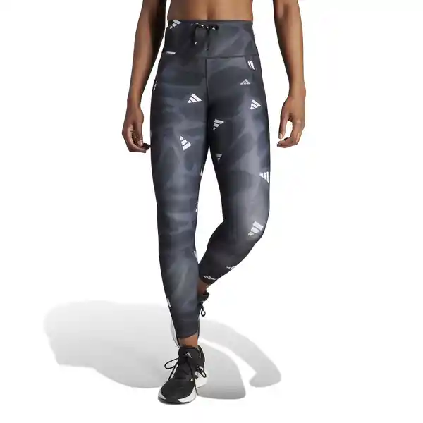 Adidas Leggings Run Ess Aop 7/8 Para Mujer Gris T.XS Ref: HY2922