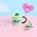 Taza Con Tapa de Bellota Serie Las Chicas Superpoderosas Miniso