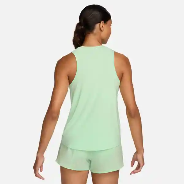 Nike Camiseta W One Swsh Hbr Tank Mujer Verde M Ref: FN2606-376