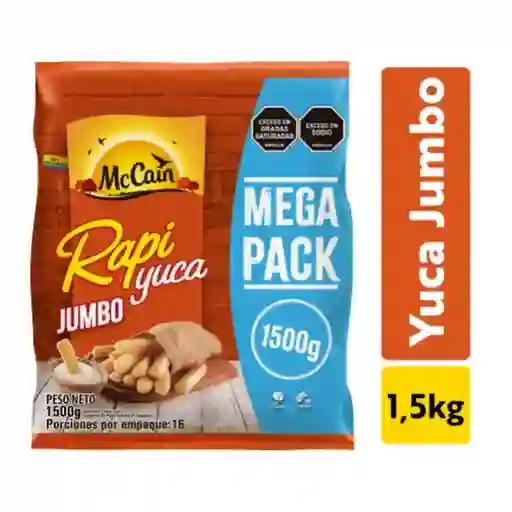 Mccain Snack Rapiyuca Jumbo Mega