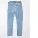 Jean Straight Mujer Azul Talla: 00 Regular American Eagle