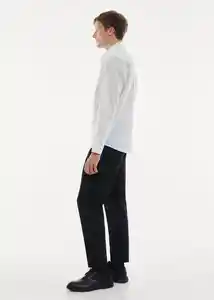 Camisa Play Blanco Talla XXL Hombre Mango