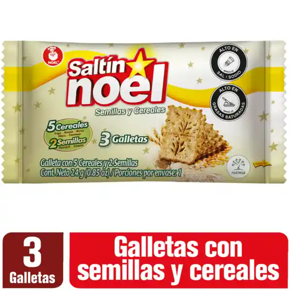 Saltin Noel Galleta Crackers