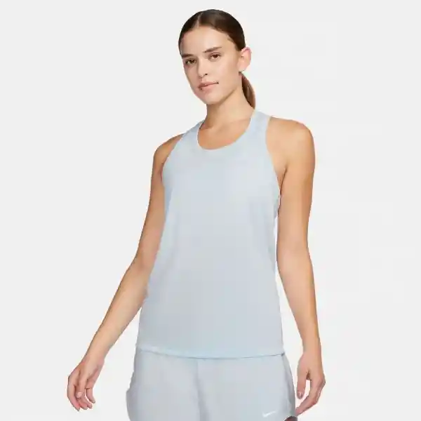 Nike Camiseta Dri-Fit Tank Rlgd Rcr Lbr Mujer Azul L DX0706-424