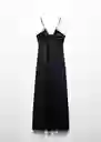 Vestido Black Negro Talla 21 Niñas Mango