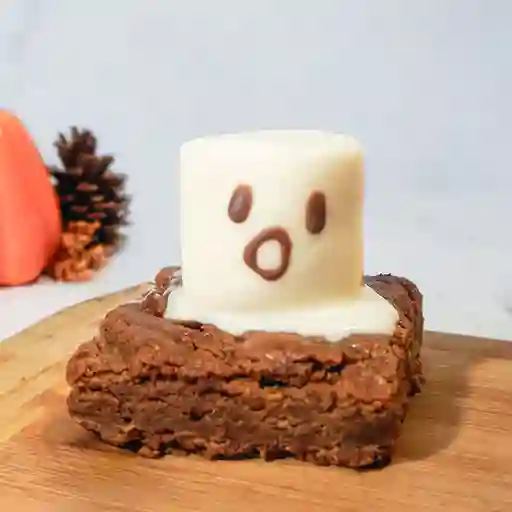 Brownie clásico fantasma