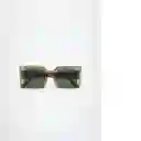 Gafas De Sol Clara Khaki Talla 99 Mujer Mango