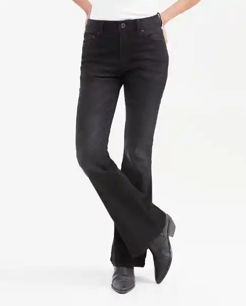 Jean Cosmo Femenino Negro Noche Talla 6 Chevignon