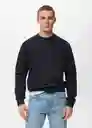 Buzo Sudadera Nola Navy Talla L Hombre Mango