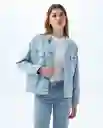 Chaqueta Mujer Azul Talla L 329f003 Americanino