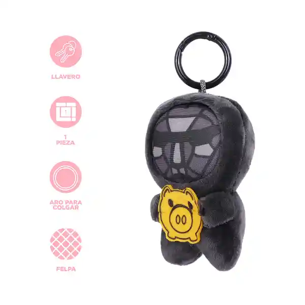 Llavero Delantero Juego Del Calamar Serie Miniso