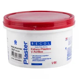 Recol Estuco Plástico Acrílico