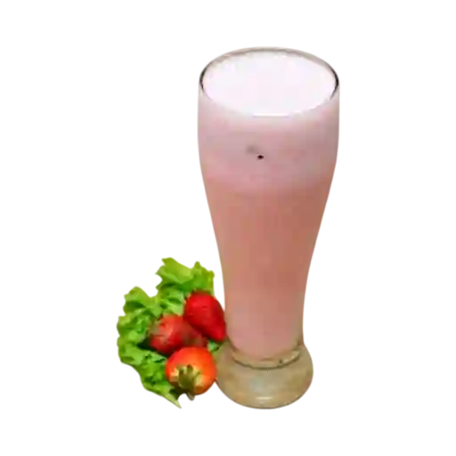 Fresa en leche