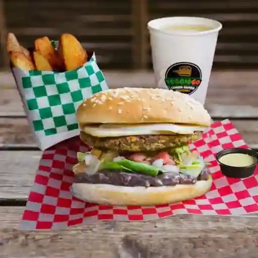 Combo Hamburguesa Mexicana
