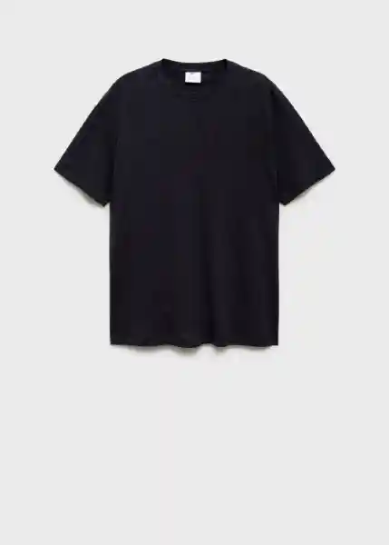 Camiseta Liman Navy Talla M Hombre Mango