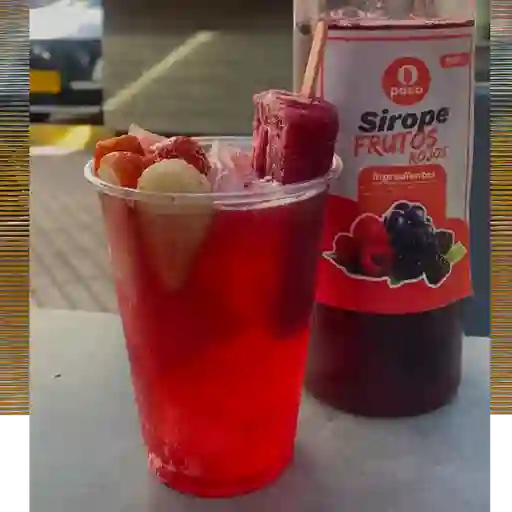 Soda paleta frutos rojos