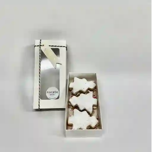 Caja de alfajores x3und