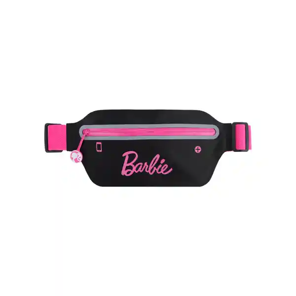 Cangurera Deportiva Serie Barbie Negra Miniso