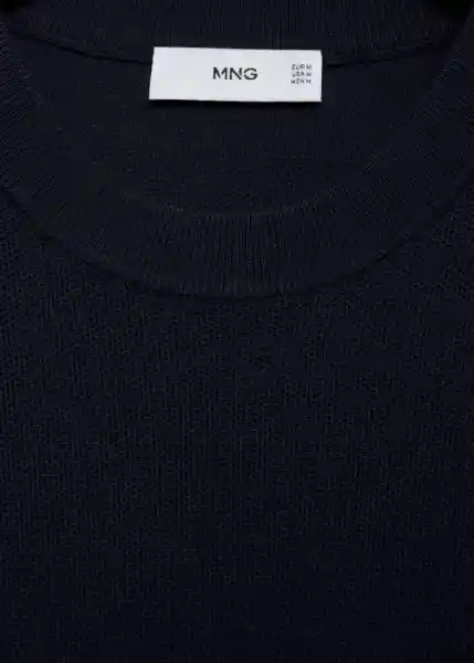 Jersey Ten Navy Talla S Hombre Mango