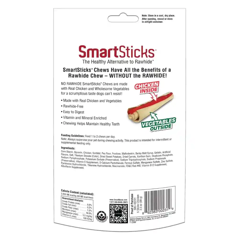 Smart Sticks Pollo 5 Und.