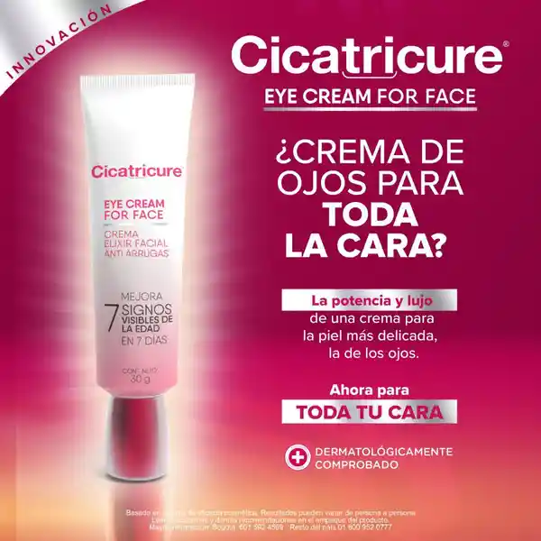 Crema Cicatricure Eye Cream For Face
