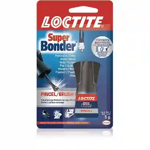 Loctite Adhesivo Super Bonder Universal con Pincel