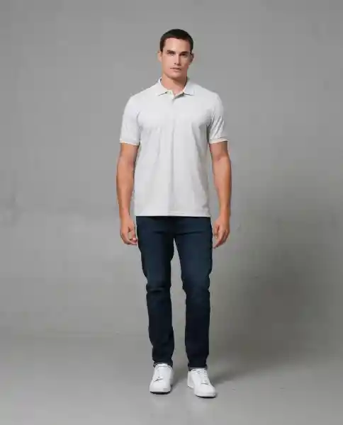 Camiseta Polo Hombre Gris XL 190G101_GRI144203 Rifle