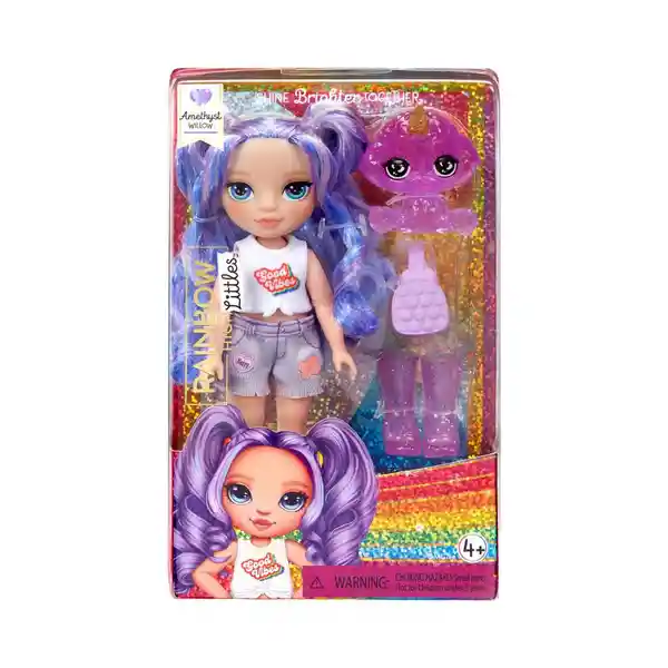 Mga Muñeca Rainbow High Little Amethyst 19.3 cm