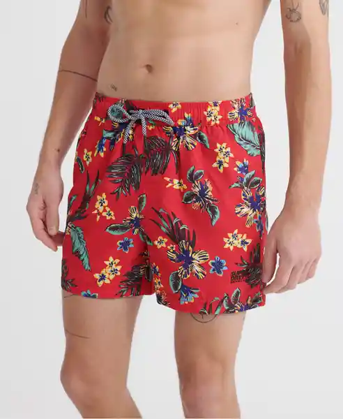 Superdry Short de Baño Super 5S Beach Volley Swim Talla M