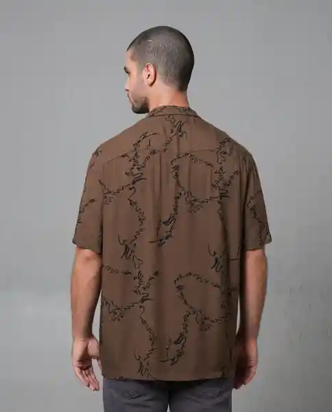 Camisa Hombre Café M 112 112G011_CAF181015 Rifle