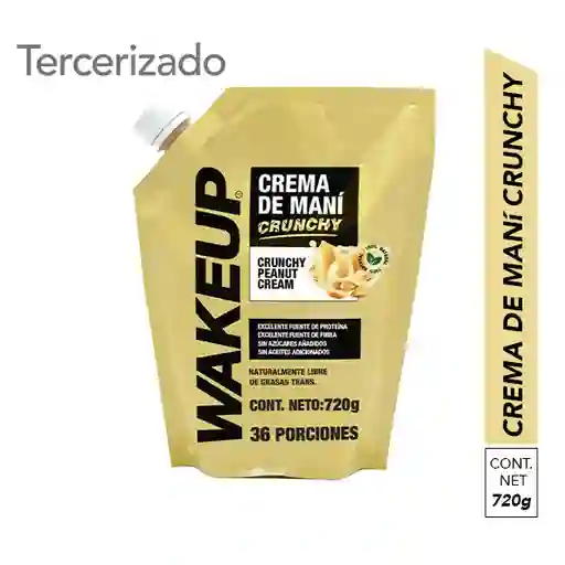 Crema De Maní Crunchy 720g