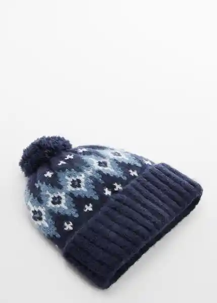 Gorra Cameron Navy Talla 96 Niños Mango