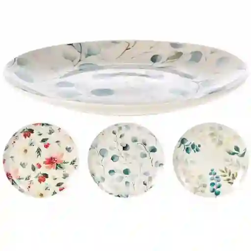 Siaki Plato Diseños Floral 27 cm