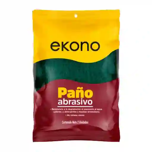 Pack Paño Abrasivo Dúo 01189 Ekono