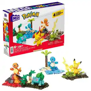 Mega Set de Construcción Equipo de Kanto