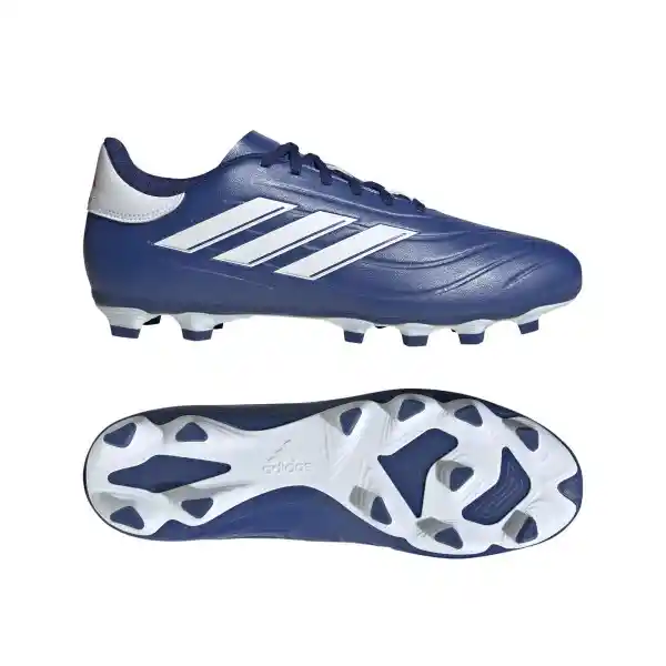 Adidas Botines Fútbol Copa Pure 2.4 Para Hombre Azul Talla 7.5
