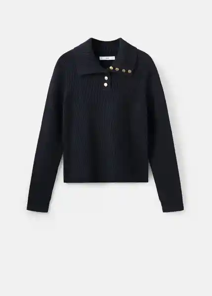 Saco Jersey Botori Navy Talla XS Mujer Mango