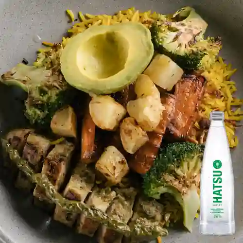 Combo Mediterráneo +Pechuga +Hatsu Mineral C/gas 300ml