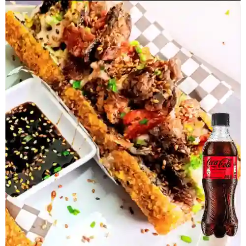 Combo Rappi Sushi Dog + Cocacola Sin Azucar 400 ml