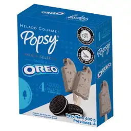 Popsy Pack Paletas Oreo