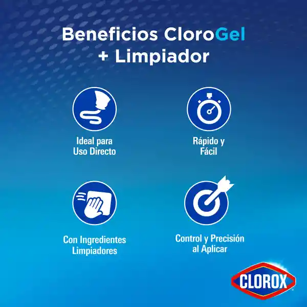 Blanqueador en Gel Clorox Magia Floral Botella 500 mL